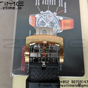 Chopard Mille Miglia 168571 RG V7F 1:1 Best Edition Black Dial On Black Rubber Strap A7750 to Cal.107179 - Super Clone Watch | 1:1 Best Version
