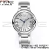 Cartier Ballon Bleu WSBB0040 40mm SS CHF 1:1 Best Edition Silvery Texture Dial on  SS Bracelet A2824 (Quick Release) - Super Clone Watch | 1:1 Best Version