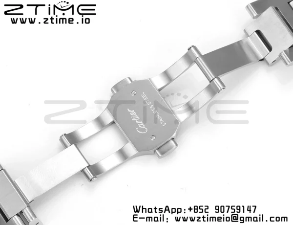 Cartier Ballon Bleu WSBB0040 40mm SS CHF 1:1 Best Edition Silvery Texture Dial on  SS Bracelet A2824 (Quick Release) - Super Clone Watch | 1:1 Best Version