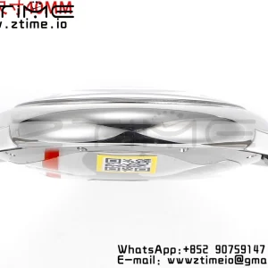 Cartier Cartier Ballon Bleu WSBB0060 40mm SS CHF 1:1 Best Edition Μαύρη υφή Dial σε μπλε δερμάτινο λουράκι A2824 (γρήγορη απελευθέρωση) - Super Clone ρολόι | 1:1 Best έκδοση