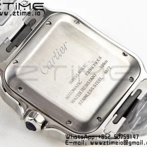 Cartier Santos de Cartier W2SA0006 40mm SS/YG 2018 BVF 1:1 Best Edition White Dial on SS/YG SmartLinks Bracelet MIYOTA 9015 V2 - Super Clone Watch | 1:1 Best Version