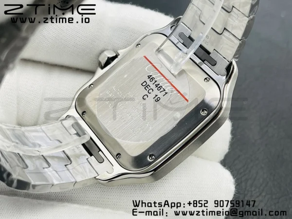Cartier Santos de Cartier WSSA0062 40mm BVF 1:1 Best Edition Green Dial on SS SmartLinks Bracelet MIYOTA 9015 V2 - Super Clone Watch | 1:1 Best Version