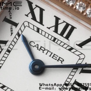 Cartier Panthère 22mm WJPN0008 BVF 1:1 Best Edition RG White Dial Diamonds Bezel on RG Bracelet Ronda Quartz - Super Clone Watch | 1:1 Best Version