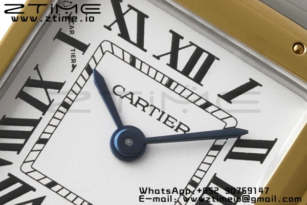 Cartier Panthère 22mm W2PN0006 BVF 1:1 Best Edition SS/YG White Dial on SS/YG Bracelet Ronda Quartz - Super Clone Watch | 1:1 Best Version