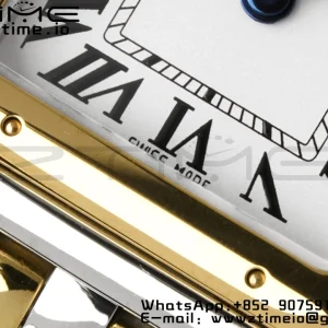 Cartier Panthère 22mm W2PN0006 BVF 1:1 Best Edition SS/YG White Dial on SS/YG Bracelet Ronda Quartz - Super Clone Watch | 1:1 Best Version