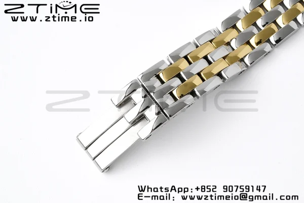 Cartier Panthère 22mm W2PN0006 BVF 1:1 Best Edition SS/YG White Dial on SS/YG Bracelet Ronda Quartz - Super Clone Watch | 1:1 Best Version