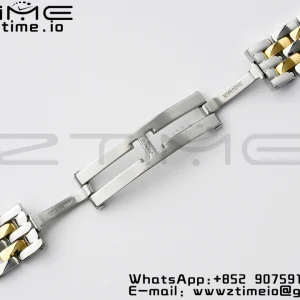 Cartier Panthère 22mm W2PN0006 BVF 1:1 Best Edition SS/YG White Dial on SS/YG Bracelet Ronda Quartz - Super Clone Watch | 1:1 Best Version
