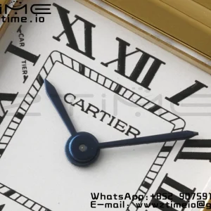 Cartier Panthère 22mm WGPN0008 BVF 1:1 Best Edition YG White Dial on YG Bracelet Ronda Quartz - Super Clone Watch | 1:1 Best Version