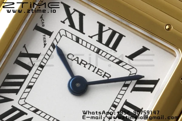 Cartier Panthère 22mm WGPN0008 BVF 1:1 Best Edition YG White Dial on YG Bracelet Ronda Quartz - Super Clone Watch | 1:1 Best Version