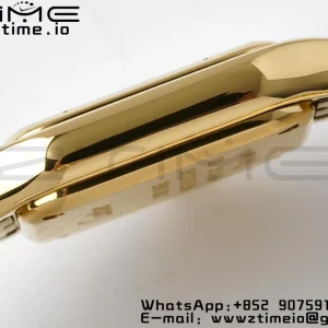 Cartier Panthère 22mm WGPN0008 BVF 1:1 Best Edition YG White Dial on YG Bracelet Ronda Quartz - Super Clone Watch | 1:1 Best Version