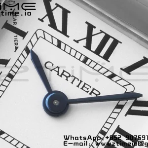 Cartier Panthère 22mm WSPN0006 BVF 1:1 Best Edition SS White Dial on SS Bracelet Ronda Quartz - Super Clone Watch | 1:1 Best Version