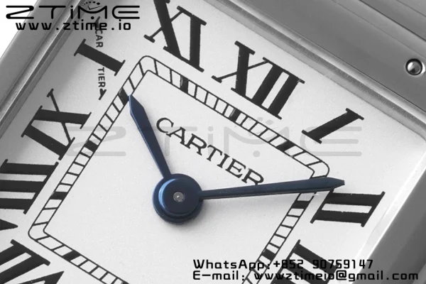 Cartier Panthère 22mm WSPN0006 BVF 1:1 Best Edition SS White Dial on SS Bracelet Ronda Quartz - Super Clone Watch | 1:1 Best Version