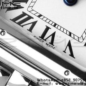 Cartier Panthère 22mm WSPN0006 BVF 1:1 Best Edition SS White Dial on SS Bracelet Ronda Quartz - Super Clone Watch | 1:1 Best Version