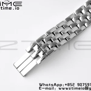 Cartier Panthère 22mm WSPN0006 BVF 1:1 Best Edition SS White Dial on SS Bracelet Ronda Quartz - Super Clone Watch | 1:1 Best Version