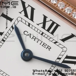Cartier Panthère 27mm WJPN0009 BVF 1:1 Best Edition RG White Dial Diamonds Bezel on RG Bracelet Ronda Quartz - Super Clone Watch | 1:1 Best Version