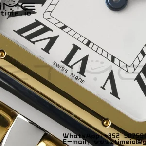 Cartier Panthère 27mm W2PN0007 BVF 1:1 Best Edition SS/YG White Dial on SS/YG Bracelet Ronda Quartz - Super Clone Watch | 1:1 Best Version