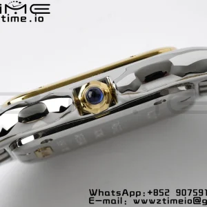 Cartier Panthère 27mm W2PN0007 BVF 1:1 Best Edition SS/YG White Dial on SS/YG Bracelet Ronda Quartz - Super Clone Watch | 1:1 Best Version