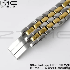 Cartier Panthère 27mm W2PN0007 BVF 1:1 Best Edition SS/YG White Dial on SS/YG Bracelet Ronda Quartz - Super Clone Watch | 1:1 Best Version