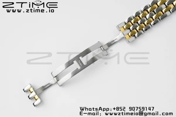 Cartier Panthère 27mm W2PN0007 BVF 1:1 Best Edition SS/YG White Dial on SS/YG Bracelet Ronda Quartz - Super Clone Watch | 1:1 Best Version