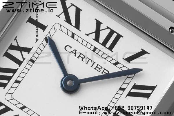 Cartier Panthère 27mm WSPN0007 BVF 1:1 Best Edition SS White Dial on SS Bracelet Ronda Quartz - Super Clone Watch | 1:1 Best Version