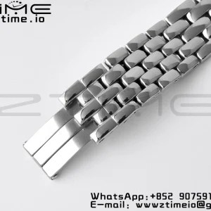 Cartier Panthère 27mm WSPN0007 BVF 1:1 Best Edition SS White Dial on SS Bracelet Ronda Quartz - Super Clone Watch | 1:1 Best Version