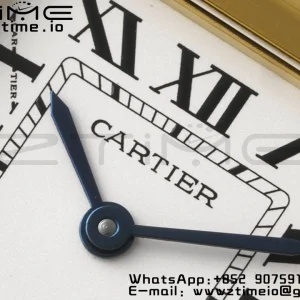 Cartier Panthère 27mm WGPN0009 BVF 1:1 Best Edition YG White Dial on YG Bracelet Ronda Quartz - Super Clone Watch | 1:1 Best Version