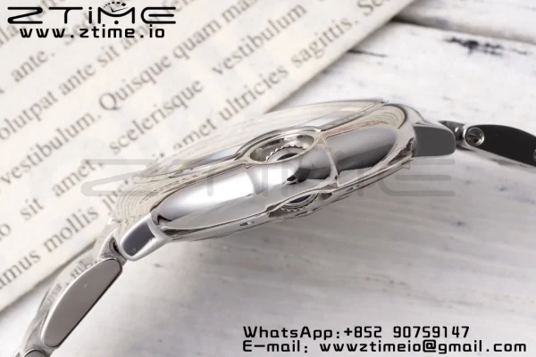 Cartier Ballon Bleu WSBB0044 33mm SS AF 1:1 Best Edition White Dial on SS Bracelet SEIKO NH05A - Super Clone Watch | 1:1 Best Version