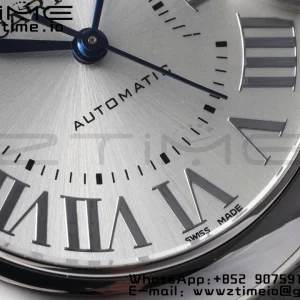 Cartier Ballon Bleu WSBB0062 33mm SS AF 1:1 Best Edition Silver Dial on SS Bracelet SEIKO NH05A - Super Clone Watch | 1:1 Best Version