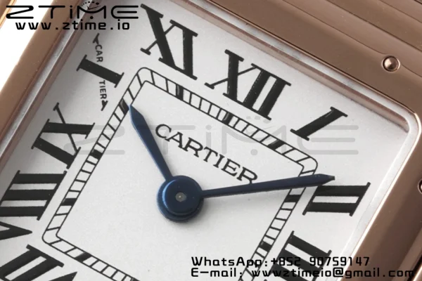 Cartier Panthère 22mm WGPN0040 BVF 1:1 Best Edition RG White Dial on RG Bracelet Ronda Quartz - Super Clone Watch | 1:1 Best Version