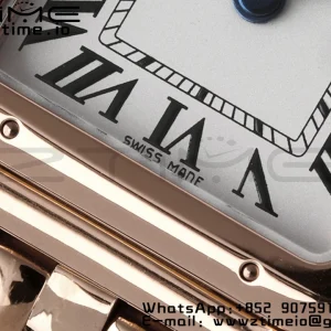 Cartier Panthère 22mm WGPN0040 BVF 1:1 Best Edition RG White Dial on RG Bracelet Ronda Quartz - Super Clone Watch | 1:1 Best Version