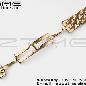 Cartier Panthère 22mm WGPN0040 BVF 1:1 Best Edition RG White Dial on RG Bracelet Ronda Quartz - Super Clone Watch | 1:1 Best Version