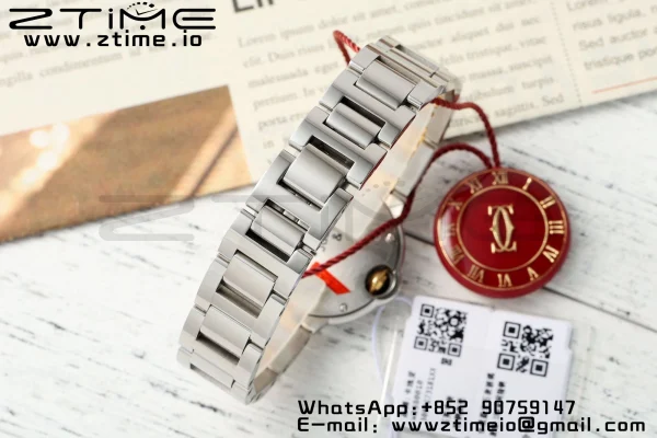 Cartier Ballon Bleu Ladies W2BB0010 28mm SS/YG AF 1:1 Best Edition Λευκό καντράν Bezel σε SS/YG βραχιόλι Ronda χαλαζία - Super Clone Watch | 1:1 Best Version