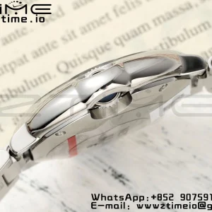 Cartier Ballon Bleu Ladies W4BB0029 28mm SS AF 1:1 Best Edition Λευκά διαμάντια Dial Bezel σε SS βραχιόλι Ronda χαλαζία - Super Clone ρολόι | 1:1 Best έκδοση
