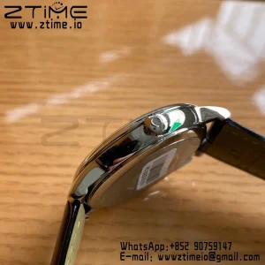 OMEGA De Ville Prestige 39.5mm SS A+F 1:1 Best Edition Λευκό καντράν με ασημί δείκτες και μαύρο δερμάτινο λουράκι A2500 - Super Clone Watch | 1:1 Best Version
