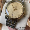 OMEGA De Ville Prestige 39.5mm YG/SS A+F 1:1 Best Edition Yellow Granular Dial YG Markers on Stainless Steel Strap A2500 - Super Clone Watch | 1:1 Best Version