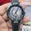 OMEGA Aqua Terra GMT Worldtimer 43mm Titanium VSF 1:1 Best Edition on Rubber Strap  A8938 Super Clone - Super Clone Watch | 1:1 Best Version
