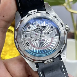 OMEGA Aqua Terra GMT Worldtimer 43mm Titanium VSF 1:1 Best Edition on Rubber Strap  A8938 Super Clone - Super Clone Watch | 1:1 Best Version