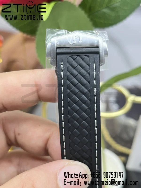 OMEGA Aqua Terra GMT Worldtimer 43mm Titanium VSF 1:1 Best Edition on Rubber Strap  A8938 Super Clone - Super Clone Watch | 1:1 Best Version
