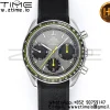 OMEGA Speedmaster Racing Master SS HKF Best Edition Black/Gray Dial on Black Rubber Strap A7750 - Super Clone Watch | 1:1 Best Version