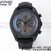 OMEGA Speedmaster “Dark Side of The Moon” Real Ceramic OMF 1:1 Best Edition Black Black on Nylon Strap A9300 - Super Clone Watch | 1:1 Best Version
