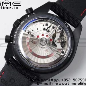 OMEGA Speedmaster “Dark Side of The Moon” Real Ceramic OMF 1:1 Best Edition Black Black on Nylon Strap A9300 - Super Clone Watch | 1:1 Best Version