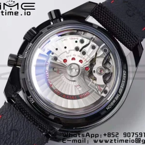 OMEGA Speedmaster “Dark Side of The Moon” Real Ceramic OMF 1:1 Best Edition on Nylon Strap A9300 - Super Clone Watch | 1:1 Best Version