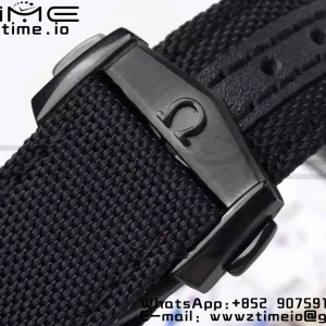 OMEGA Speedmaster “Dark Side of The Moon” Real Ceramic OMF 1:1 Best Edition on Nylon Strap A9300 - Super Clone Watch | 1:1 Best Version