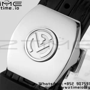 Franck Muller Vanguard V45 SS OXF ABF Best Edition Black Textured Dial White Markers on Black Gummy Strap A2824 - Super Clone Watch | 1:1 Best Version