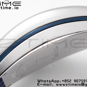 Franck Muller Vanguard V45 SS OXF ABF Best Edition Cadran Bleu Texturé sur Bracelet Gomme Bleu A2824 - Super Clone Watch | 1:1 Best Version