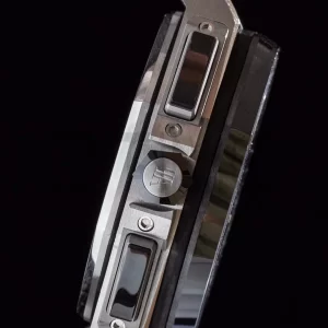 AP Royal Oak Offshore 44mm SS APF 1:1 Best Edition Cadran negru în carouri Lună ceramică pe curea din piele neagră A3126 - Super Clone Watch | 1:1 Best Version