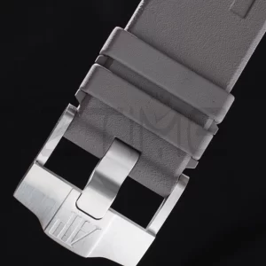 AP Royal Oak Offshore 44mm SS Black Ceramic Bezel APF 1:1 Best Edition Black/White Dial on Gray Rubber Strap A3126 - Super Clone Watch | 1:1 Best Version