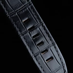 AP Royal Oak Offshore 42mm SS APF 1:1 Best Edition Grey Checkered Dial Ceramic Bezel on Black Leather Strap A3126 - Super Clone Watch | 1:1 Best Version