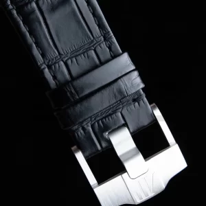 AP ロイヤルオーク オフショア 42mm SS APF 1:1 ベスト・エディション ブラックレザーストラップ グレー・チェッカーダイヤル A3126 - スーパークローン・ウォッチ｜1:1 ベスト・バージョン