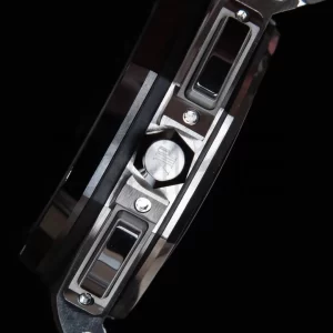 AP Royal Oak Offshore 44mm SS Black Ceramic Bezel APF 1:1 Best Edition Gray/Blue Dial on Gray Rubber Strap A3126 - Super Clone Watch | 1:1 Best Version